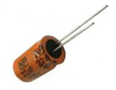 Capacitor bipolar 22x100